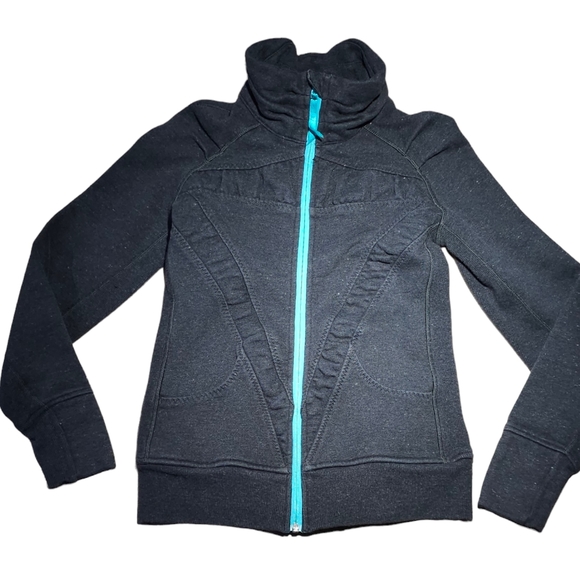 IVIVVA Girl's Cuddle Me Jacket Black Heather Sparkle, size 14 EC - Picture 12 of 15